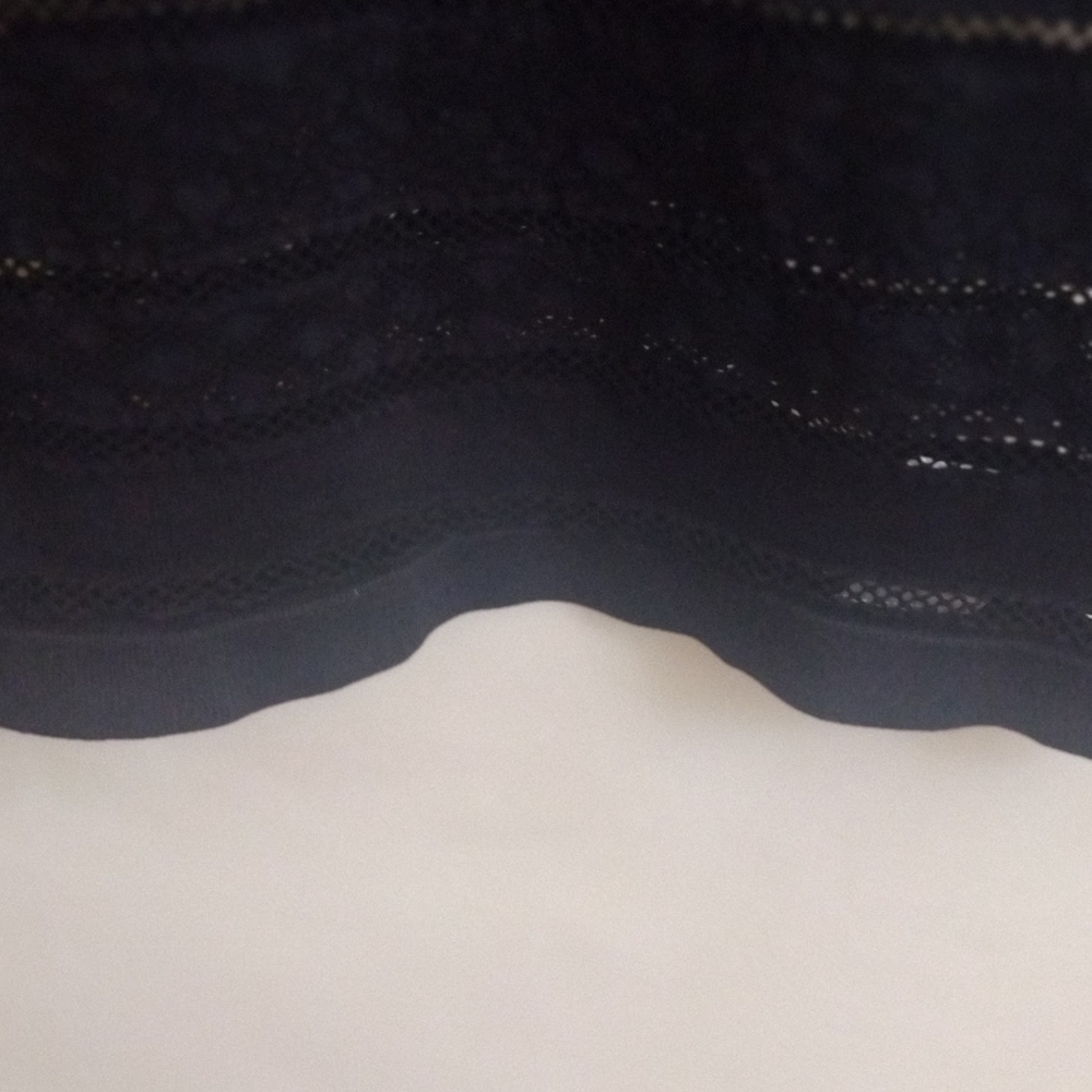 Bongo Black Mesh/Print Top - Picture 6 of 9